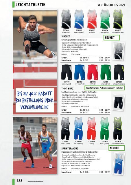 Erima Teamsport-Katalog 2018