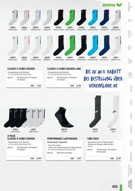 Erima Teamsport-Katalog 2018