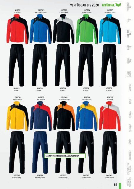 Erima Teamsport-Katalog 2018