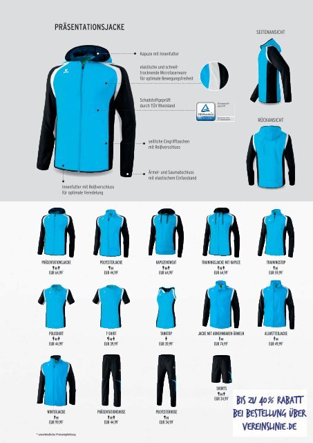 Erima Teamsport-Katalog 2018