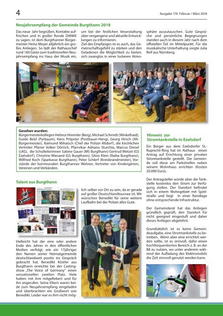 Mitteilungsblatt Gemeinde Burgthann, Ausgabe Februar/März