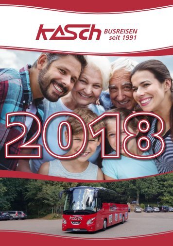 KASCH Busreisen - Reisekatalog 2018