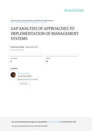 gap analysis notes