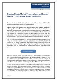 Pdf for Titanium Dioxide Market