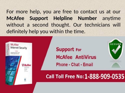 Call 1888-909-0535 to Fix McAfee Error Code 1336