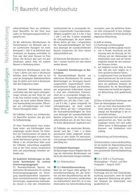 RSV Planungsgrundlagen Notbeleuchtung deutsch 10_2013 _03