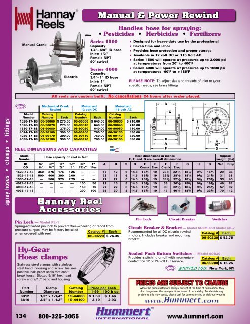 2018-2019 Horticultural Catalog