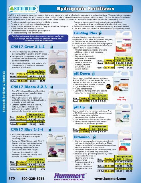 2018-2019 Horticultural Catalog