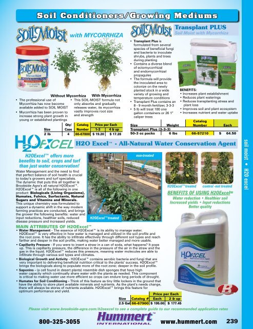 2018-2019 Horticultural Catalog