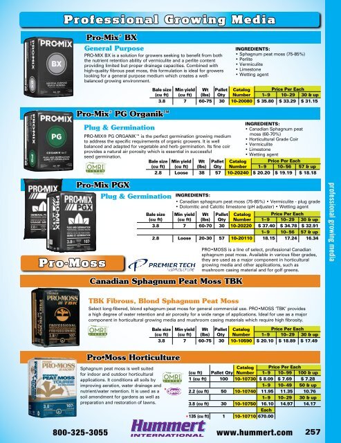 2018-2019 Horticultural Catalog