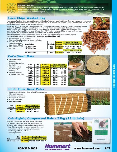 2018-2019 Horticultural Catalog