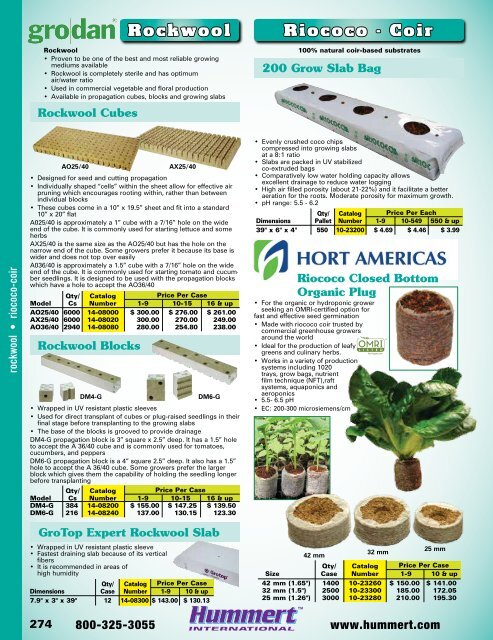 2018-2019 Horticultural Catalog