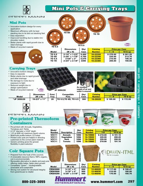 2018-2019 Horticultural Catalog