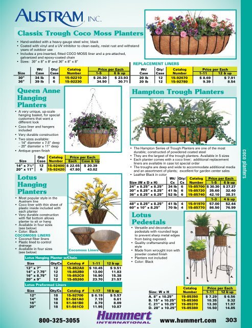 2018-2019 Horticultural Catalog