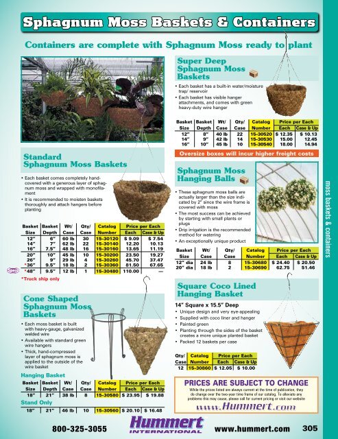 2018-2019 Horticultural Catalog