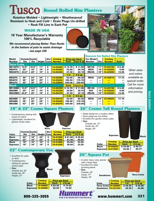 2018-2019 Horticultural Catalog