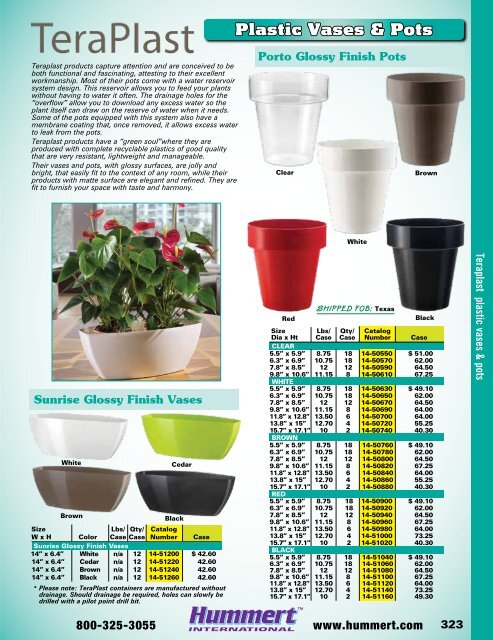 2018-2019 Horticultural Catalog