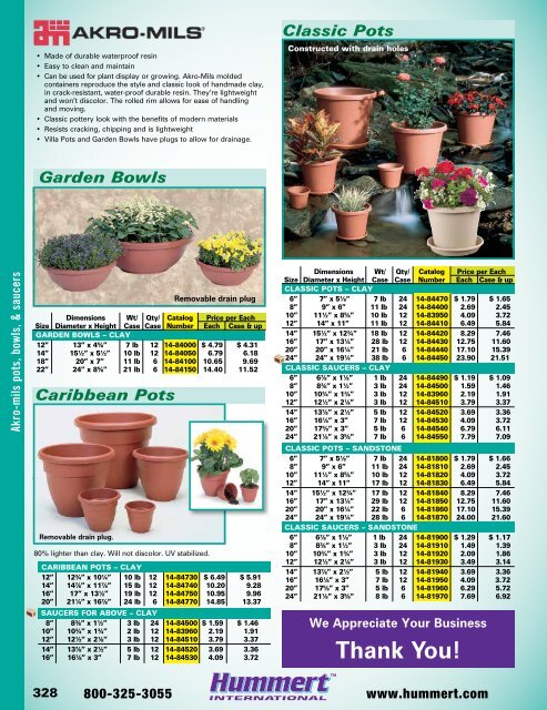 2018-2019 Horticultural Catalog