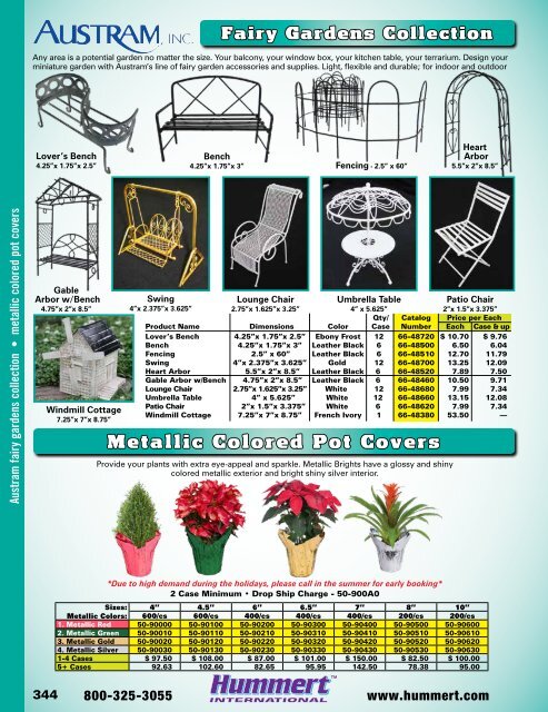 2018-2019 Horticultural Catalog