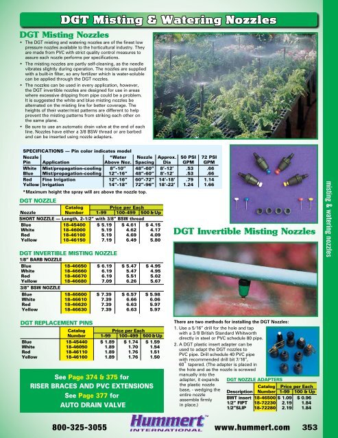 2018-2019 Horticultural Catalog