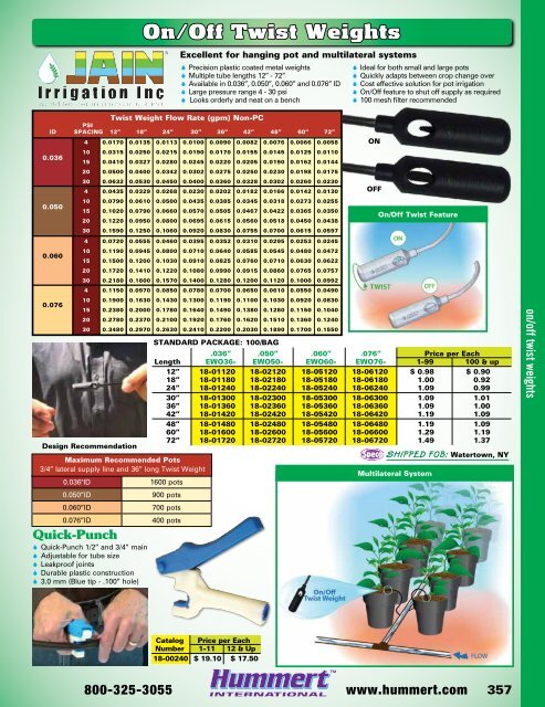 2018-2019 Horticultural Catalog