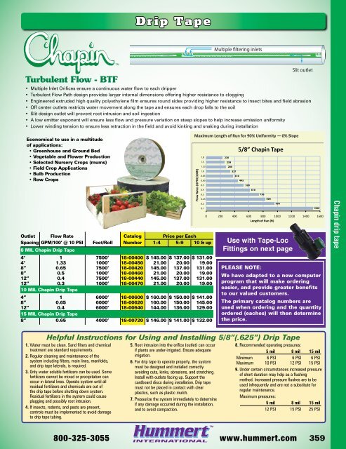 2018-2019 Horticultural Catalog