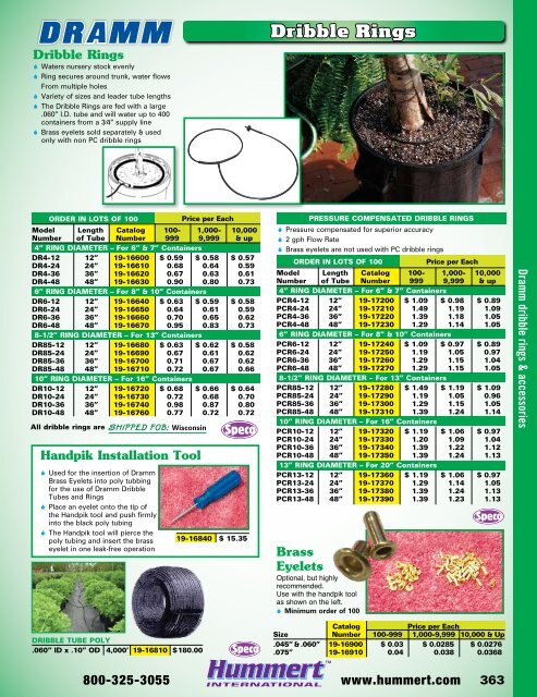 2018-2019 Horticultural Catalog