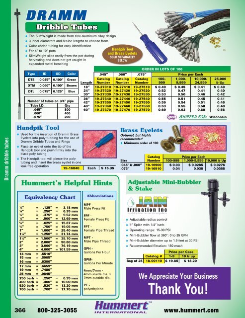 2018-2019 Horticultural Catalog