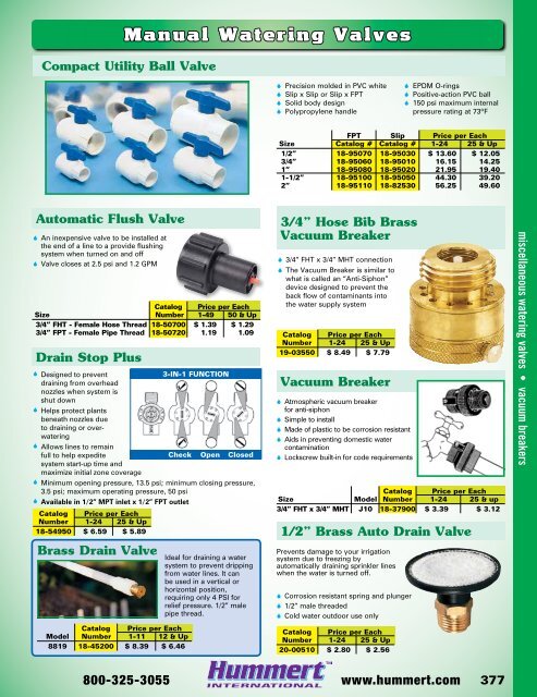 2018-2019 Horticultural Catalog