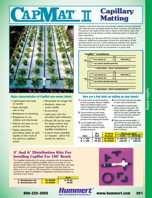 2018-2019 Horticultural Catalog