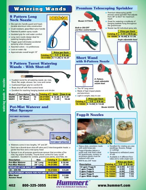 2018-2019 Horticultural Catalog