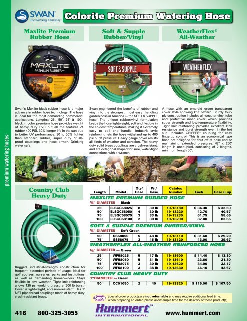 2018-2019 Horticultural Catalog