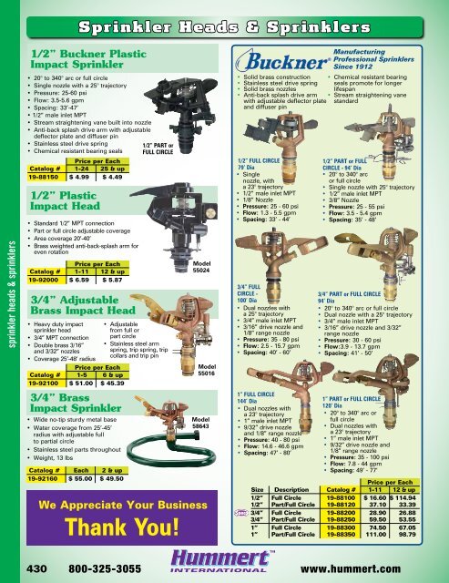 2018-2019 Horticultural Catalog