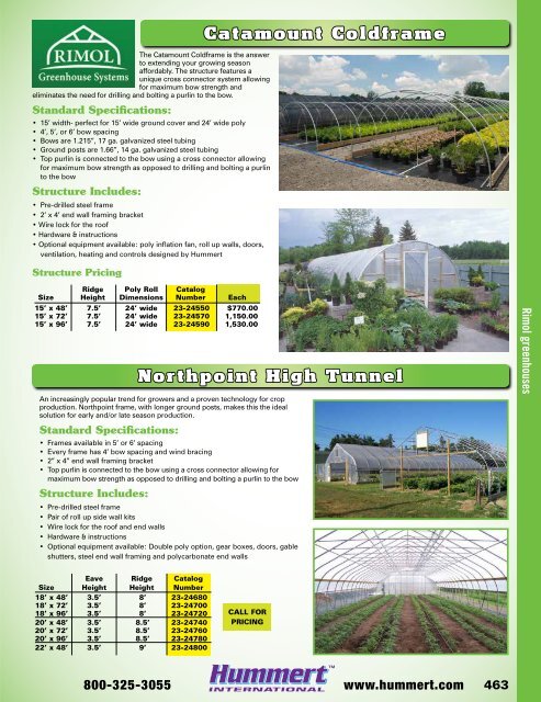 2018-2019 Horticultural Catalog