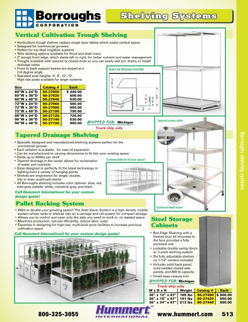 2018-2019 Horticultural Catalog