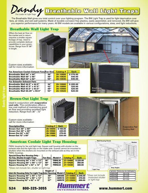 2018-2019 Horticultural Catalog