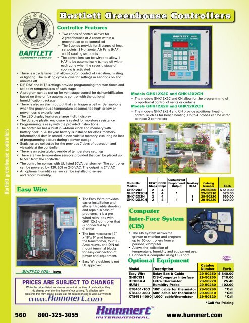 2018-2019 Horticultural Catalog