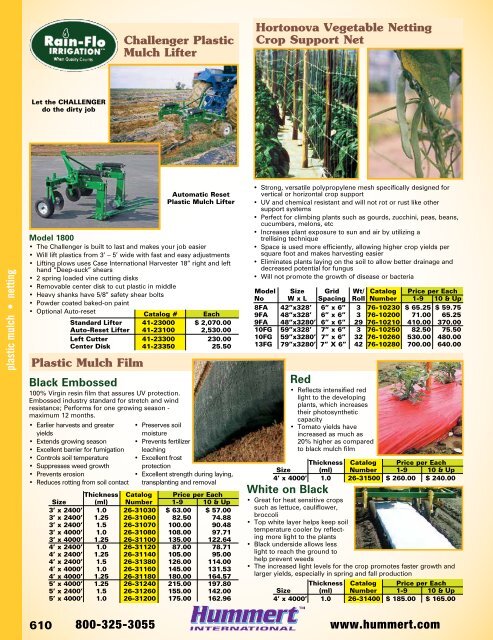 2018-2019 Horticultural Catalog