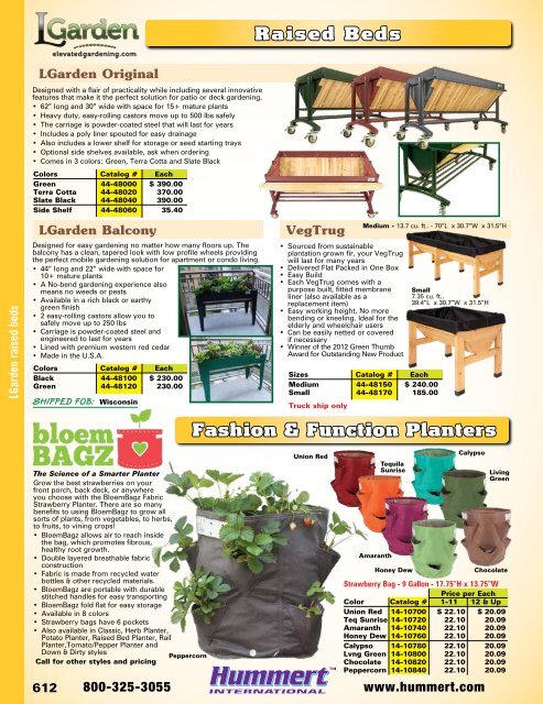 2018-2019 Horticultural Catalog