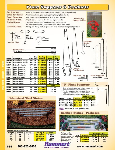 2018-2019 Horticultural Catalog