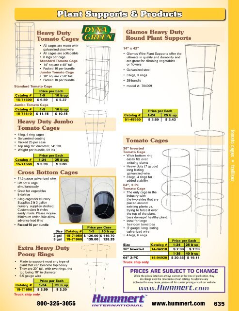 2018-2019 Horticultural Catalog