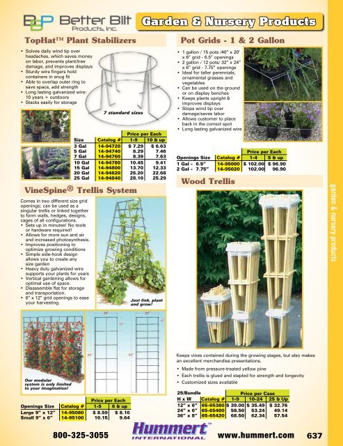 2018-2019 Horticultural Catalog