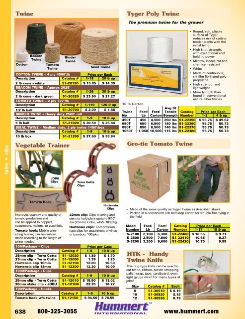 2018-2019 Horticultural Catalog