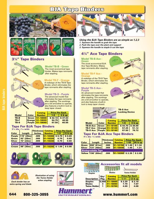 2018-2019 Horticultural Catalog