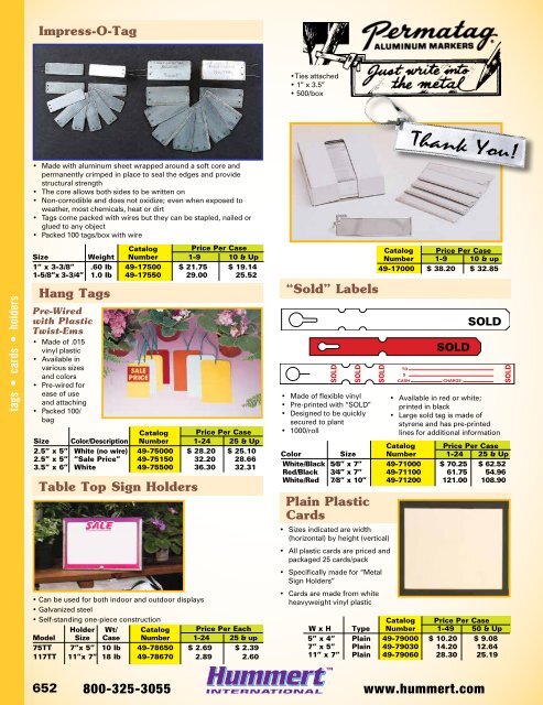 2018-2019 Horticultural Catalog