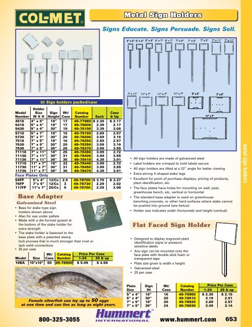 2018-2019 Horticultural Catalog