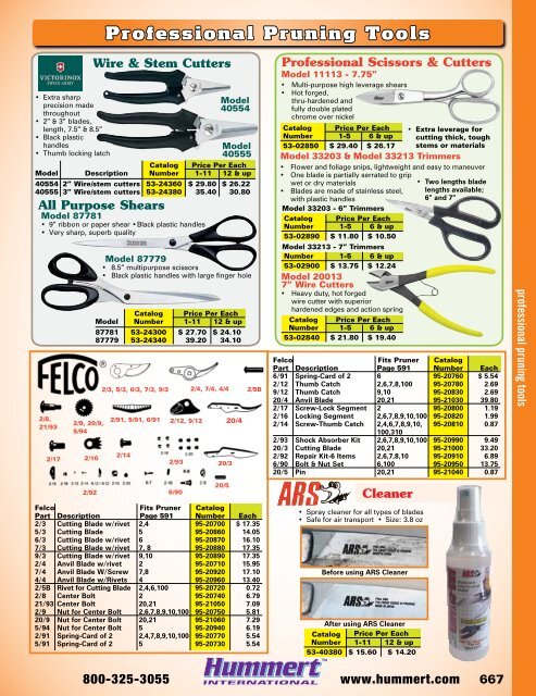 2018-2019 Horticultural Catalog