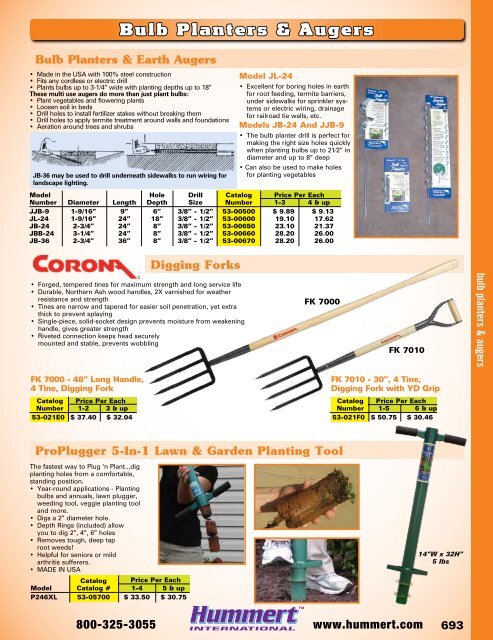 2018-2019 Horticultural Catalog