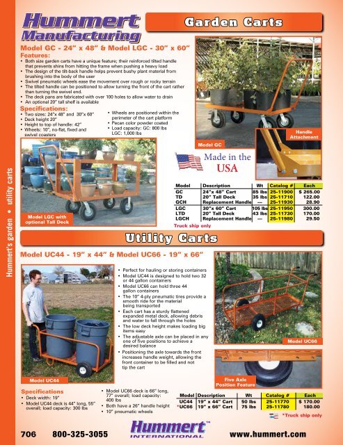 2018-2019 Horticultural Catalog