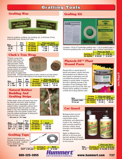 2018-2019 Horticultural Catalog